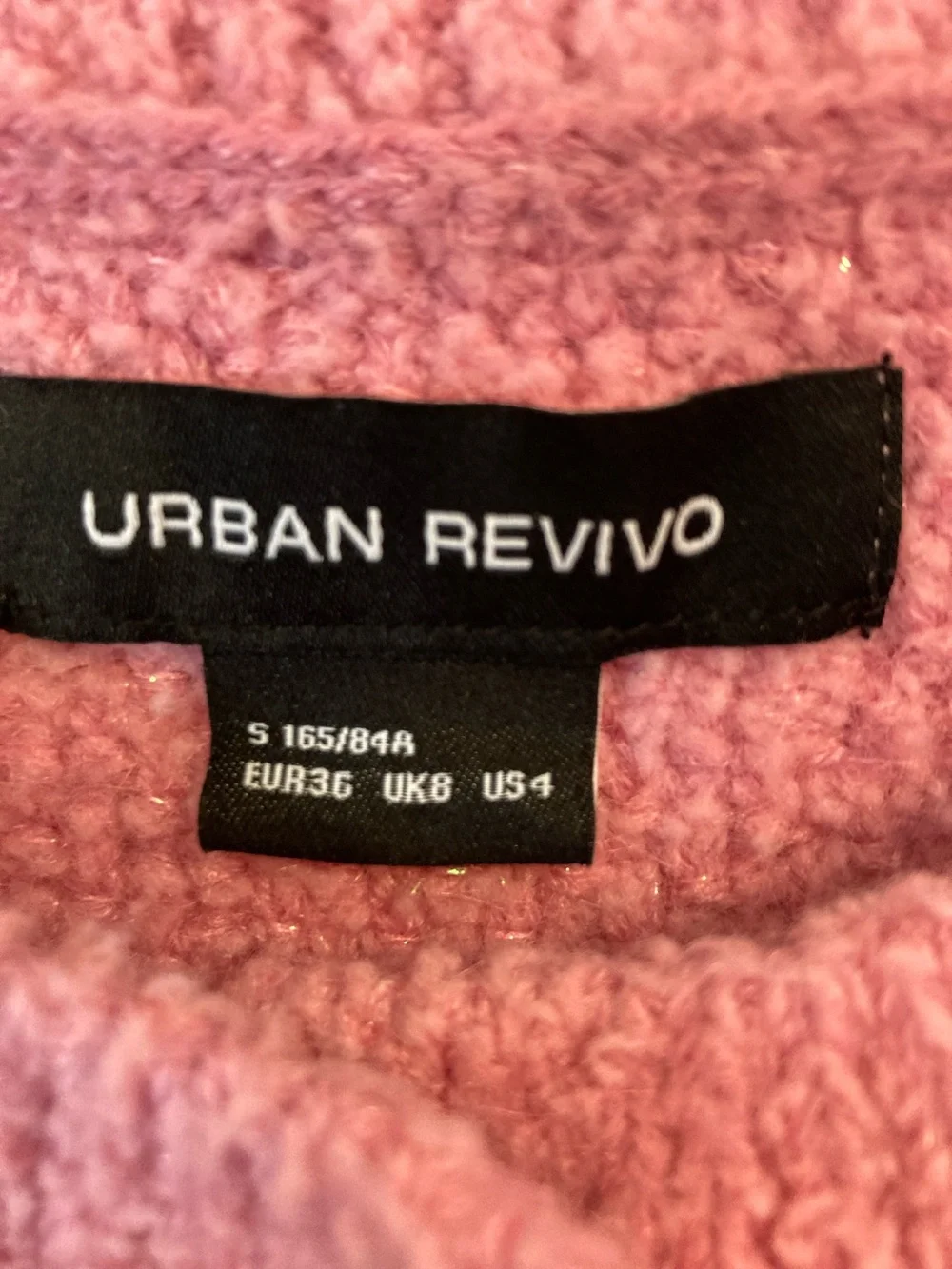 Urban Revivo Pink Pearl-Trim Knit Cardigan - Picture 2 of 8